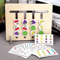Colors & Fruits Matching Montessori Wooden Toy