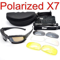 Polarized X7 Tactical Shatterproof USA Military Goggles