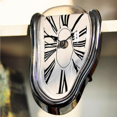 Surrealist Salvador Dali Style Wall Clock